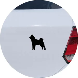 Adesivo Para Carro Cachorro Raça Akita
