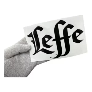 Adesivo Cerveja Leffe Logo Em Recorte Eletrônico